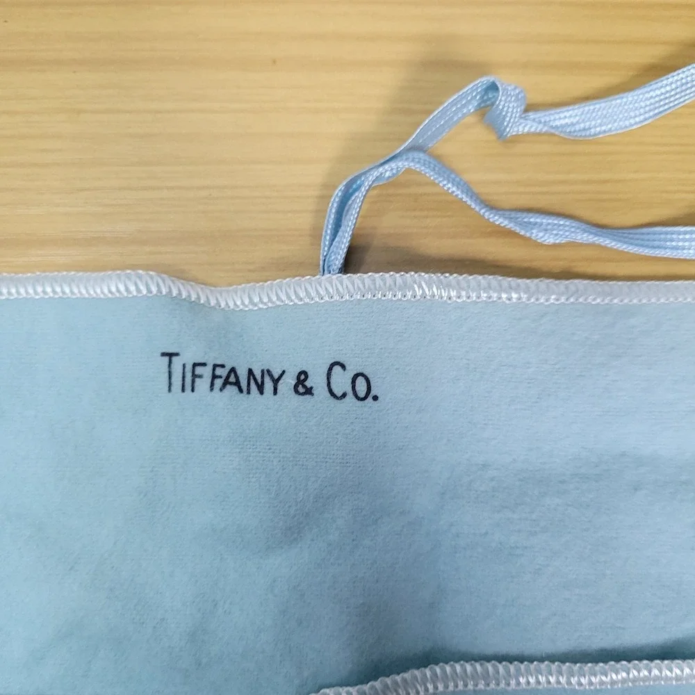 Tiffany & Co Flatware Bag Pouch Bag Silver Anti Tarnish Cloth Dinner Knives